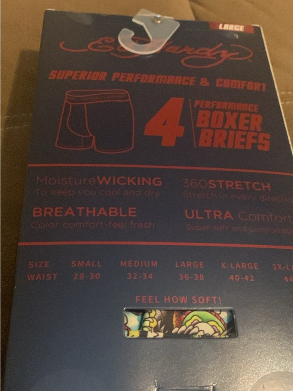 Ed Hardy Men's Boxer Briefs Multi-Color Set - Picture 2 of 2
